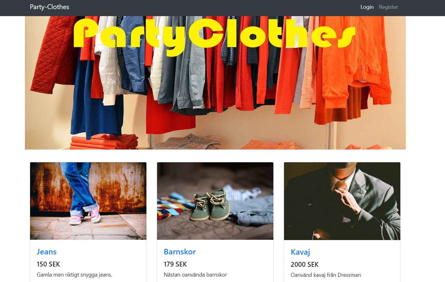 Party-clothes